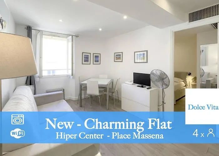 Apartamento Massena 4 Pers Super Wifi